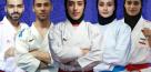 رقبای جهانی کاراته کاهای ایران مشخص شدند