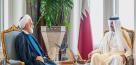  دیدار و گفتگوی رئیس قوه قضاییه با امیر قطر