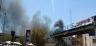 آتش‌سوزی گسترده در بازار «الشورجه» بغداد+ فیلم