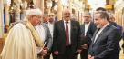 بازدید وزیر امور خارجه از مسجد جامع الزیتونه تونس