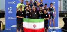 تیم‌ ترای‌اتلون نوجوانان ایران قهرمان آسیا شد