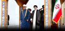 استقبال رسمی رئیس جمهور از سلطان عمان +عکس