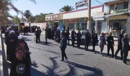 عزاداری مردم فهرج در سالروز شهادت حضرت فاطمه زهرا (س)