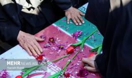 همتی:کلات و زاوین میزبان تشییع پیکر شهید گمنام دفاع مقدس شدند