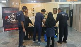 ویژه‌برنامه‌های شهادت حضرت زهرا(س) در مرکز آموزشی درمانی بوشهر برگزار شد