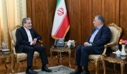 دیدار رئیس اتاق ایران با رئیس دستگاه دیپلماسی 