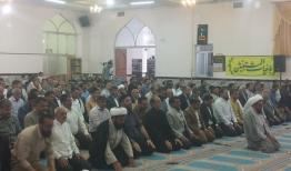 اقامه نماز عید قربان در شهرستان مرزی خواف