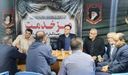 میز خدمت فرماندار تنگستان در دلوار برگزار شد