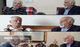 دیدار نوروزی دبیر کانون خلبانان با نسل اول خلبانان شکاری