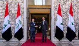 استقبال رسمی بشار اسد از نخست‌وزیر عراق + تصاویر