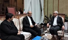 پیگیری مطالبات کلان اقتصادی کرمانشاه در دیدار استاندار با وزیر اقتصاد