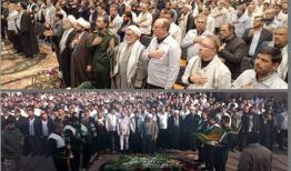 تشییع و خاکسپاری پیکر مطهر شهید گمنام در سایپایدک