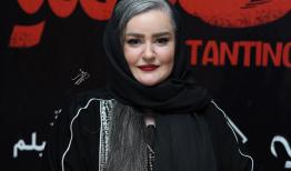 قابی از نعیمه نظام‌دوست و رضا نیکخواه در یک مراسم