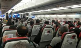 تصویر عجیب از وضعیت صبحانه پرواز تهران-مشهد!