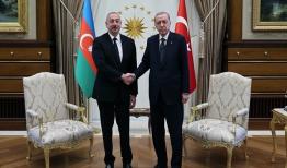 دیدار اردوغان و علی‌اف با محوریت تحولات غزه