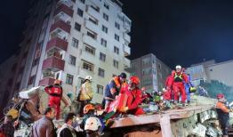 ریزش ساختمان ۳ طبقه در استانبول ترکیه + فیلم