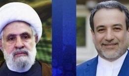 دیدار وزیر امور خارجه با دبیرکل حزب‌الله لبنان