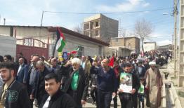 راهپیمایی روز قدس در آوج