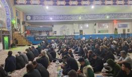 مراسم عزاداری شب بیست وسوم ماه رمضان در مصلای بیت المقدس اراک