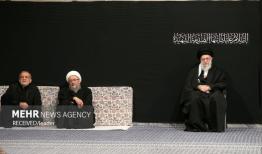 آخرین شب مراسم عزاداری شهادت حضرت زهرا (س) در حسینیه امام (ره)