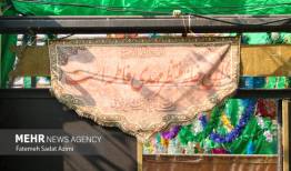 استقبال از نیمه شعبان با المان‌های حجمی و آذین‌بندی