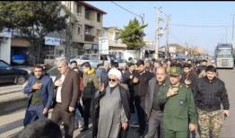 مراسم دسته روی سالروز شهادت حضرت فاطمه(س) در لوندویل