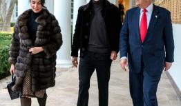 جورجینا رودریگز در دفتر کار ترامپ!