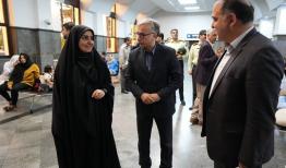 بازدید وزیر راه از نبض تپنده خطوط ریلی ایران
