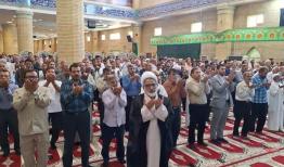 نماز عید سعید قربان در کنگان