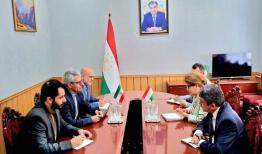 دیدار سخنگوی وزارت خارجه با وزیر فرهنگ تاجیکستان