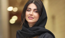 عکس جذاب لاله مرزبان با یک تم سیاه و سفید