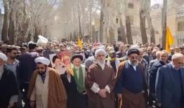 حضور پرشور مردم خوانسار در راهپیمایی روز قدس