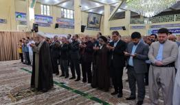 اقامه نماز عید قربان در حسینیه سنندج