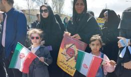 راهپیمایی روز قدس در مشگین شهر