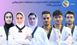 جام جهانی تکواندو| ایران روی سکوی سوم ایستاد