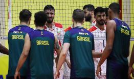 شکست تیم ملی والیبال ایران از برزیل
