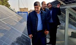 نیروگاه خورشیدی قلعه‌سین گامی مؤثر در تأمین برق پایدار پیشوا