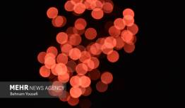 نورافشانی شهر کرمانشاه در شب نیمه شعبان