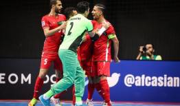 تصاویری از پیروزی تیم ملی فوتسال ایران مقابل تایلند