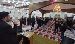 عزاداری شهادت حضرت فاطمه(س) در گلزار شهدای آستانه