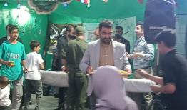 برپایی موکب های پذیرایی همزمان با شب ولادت امام رضا(ع) در خواف