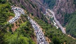 تغییر ساعت اعمال محدودیت تردد به سمت چالوس