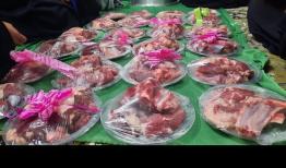 توزیع گوشت ۶۰ راس دام قربانی عید قربان در استان مرکزی