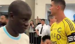 بی‌اعتنایی کانته به رونالدو سوژه شد + فیلم