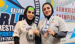 مهبودی و مهدی زاده روی سکوی جهانی ایستادند