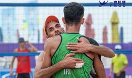تیم ملی والیبال ساحلی ایران فینالیست شد