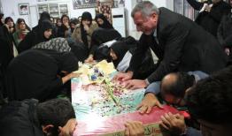 مراسم وداع آستارایی ها با آلاله خوشنام