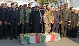 بدرقه شهید گمنام در بابلسر