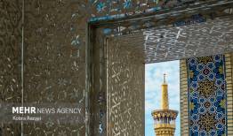 حال و هوای حرم مطهر امام رضا(ع) در آستانه نیمه شعبان