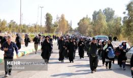 اثر ابر رویداد پیاده روی اربعین در ۸ استان ایران